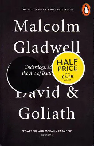 Cover of the book David and Goliath by Malcolm Gladwell